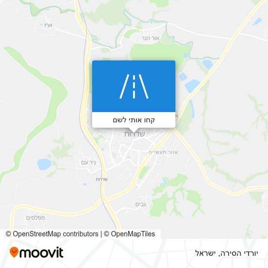 מפת יורדי הסירה