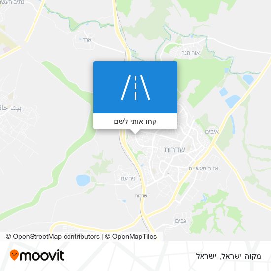 מפת מקוה ישראל