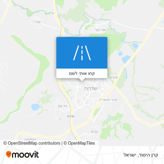 מפת קרן היסוד