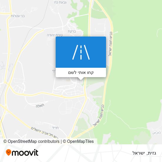 מפת גזית