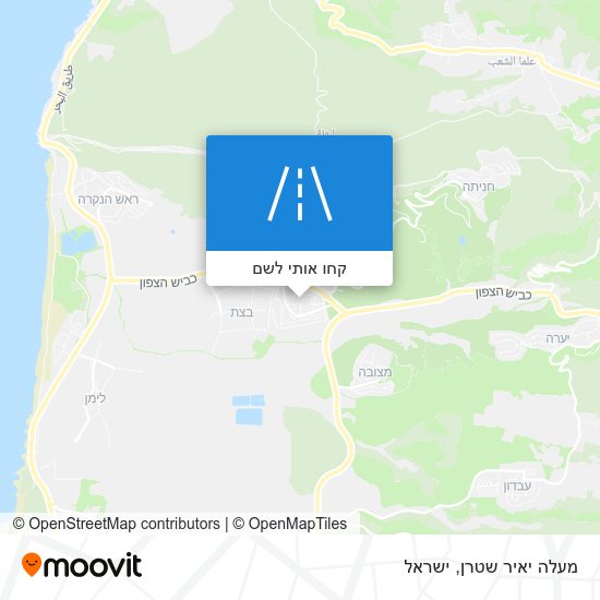 מפת מעלה יאיר שטרן