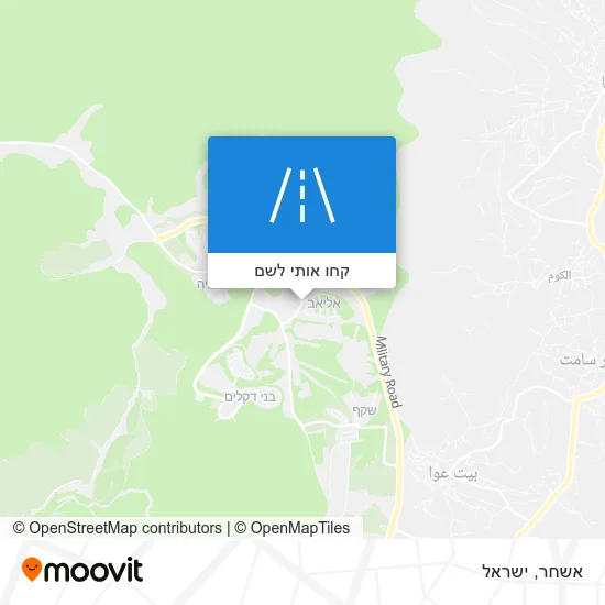 מפת אשחר