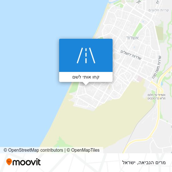 מפת מרים הנביאה