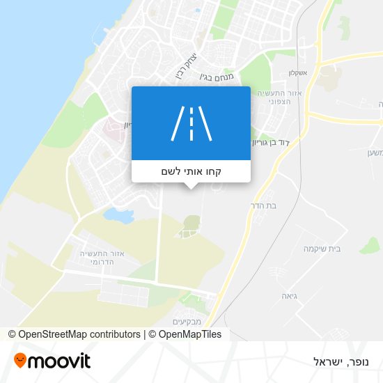 מפת נופר
