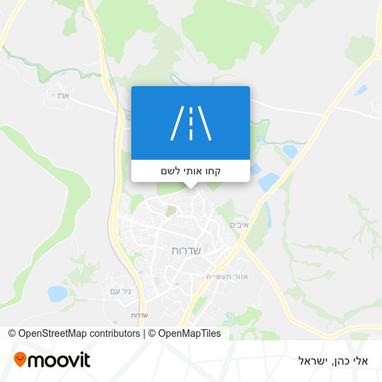 מפת אלי כהן