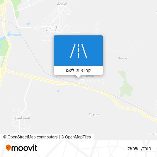 מפת הורד