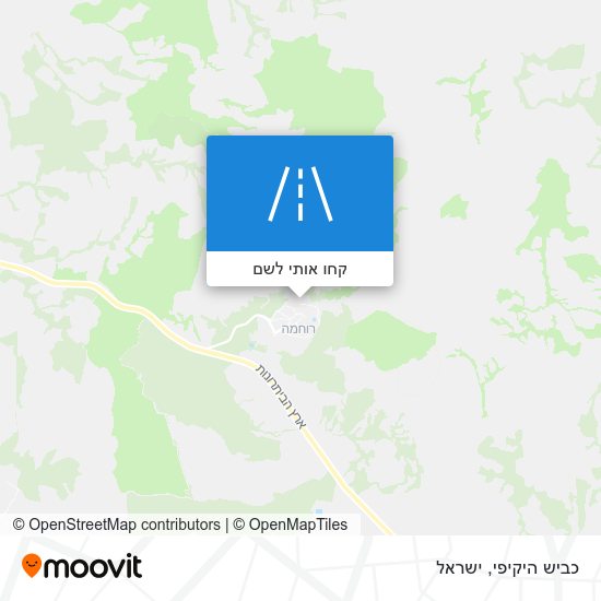 מפת כביש היקיפי