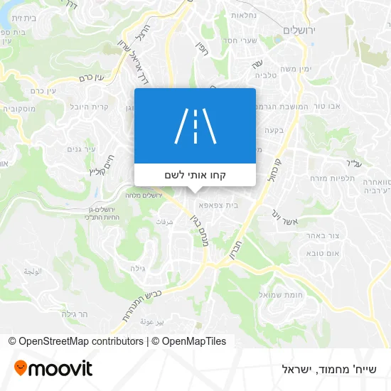 מפת שייח' מחמוד