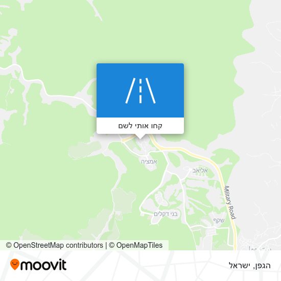 מפת הגפן