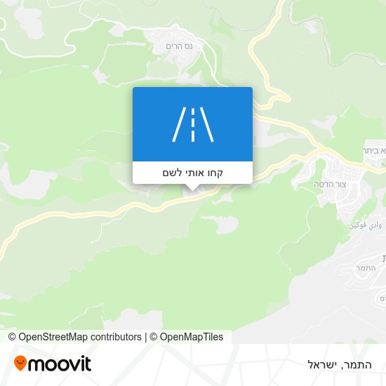 מפת התמר