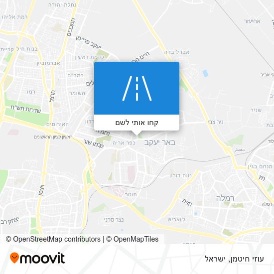 מפת עוזי חיטמן