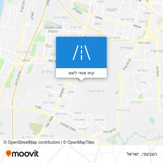 מפת הצבעוני