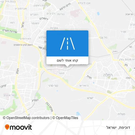 מפת דוכיפת