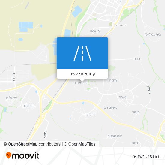 מפת התמר