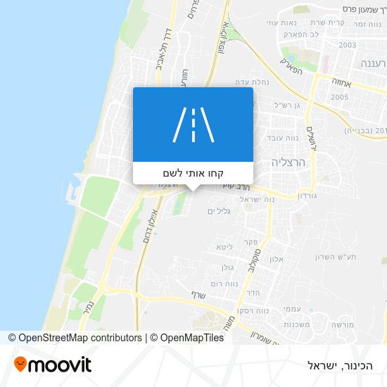 מפת הכינור