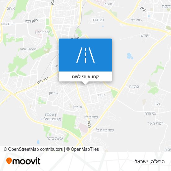 מפת הרא"ה