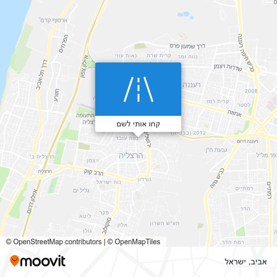 מפת אביב