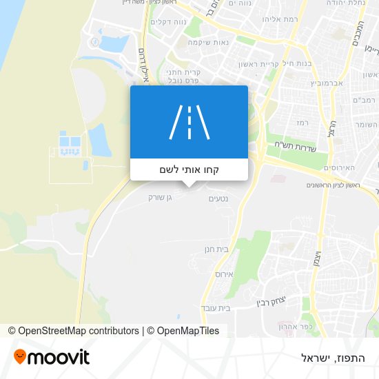 מפת התפוז