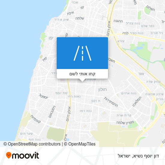 מפת דון יוסף נשיא