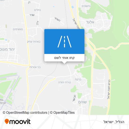 מפת הגליל
