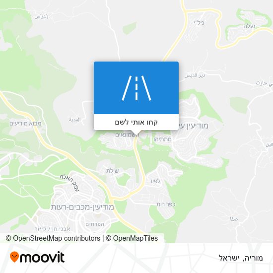 מפת מוריה
