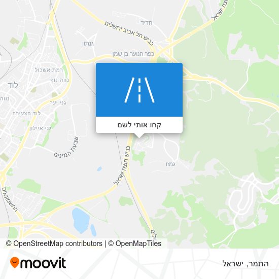 מפת התמר