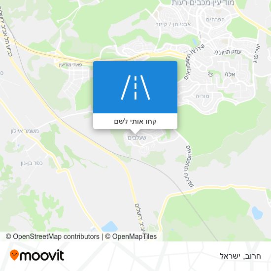 מפת חרוב
