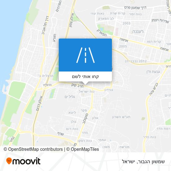 מפת שמשון הגבור