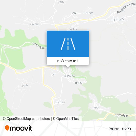 מפת רקפת