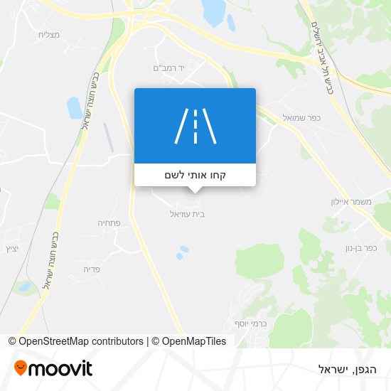 מפת הגפן