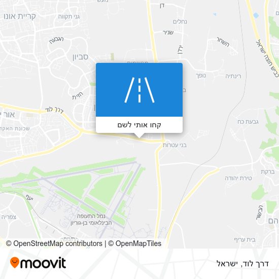 מפת דרך לוד