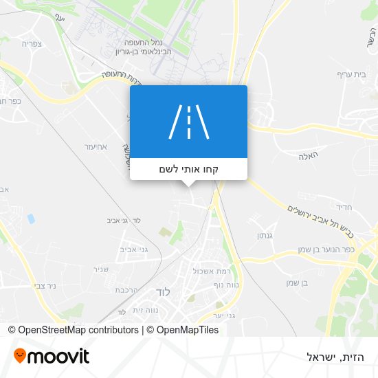 מפת הזית