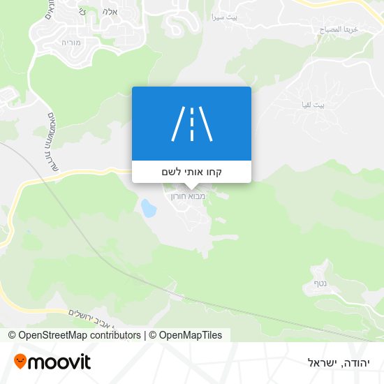 מפת יהודה