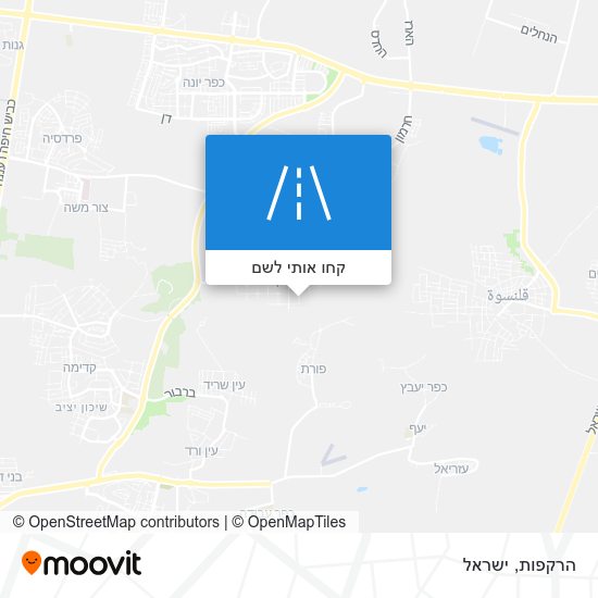 מפת הרקפות