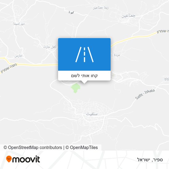 מפת ספיר
