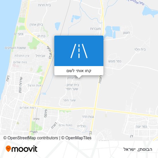 מפת הבוסתן
