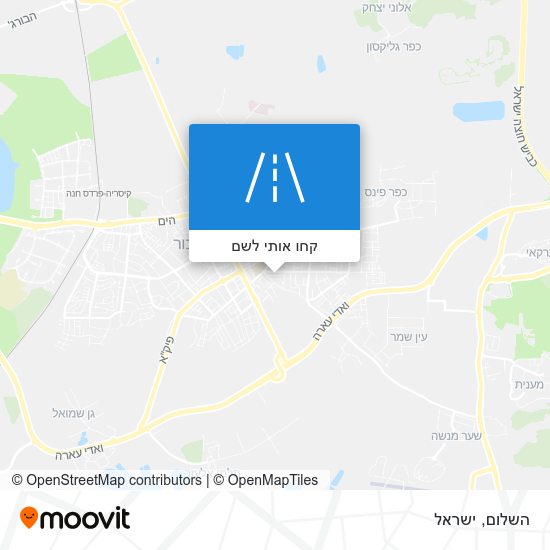מפת השלום