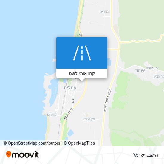מפת היקב