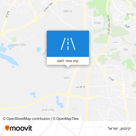 מפת יקינטון