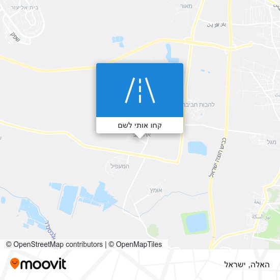 מפת האלה