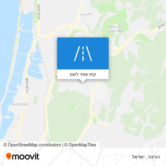 מפת הכינור