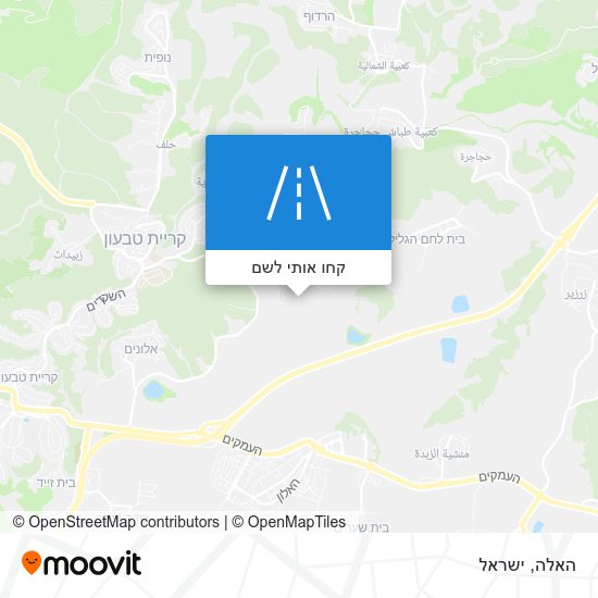 מפת האלה