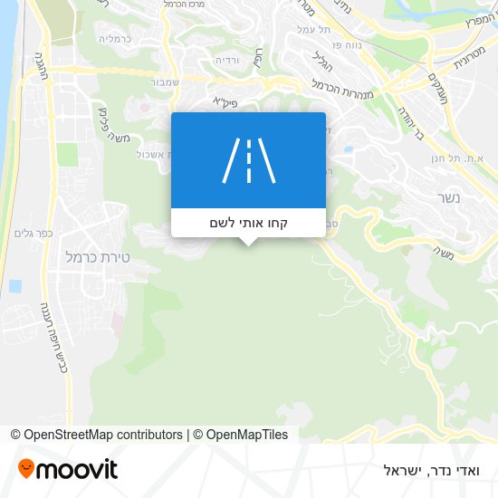 מפת ואדי נדר