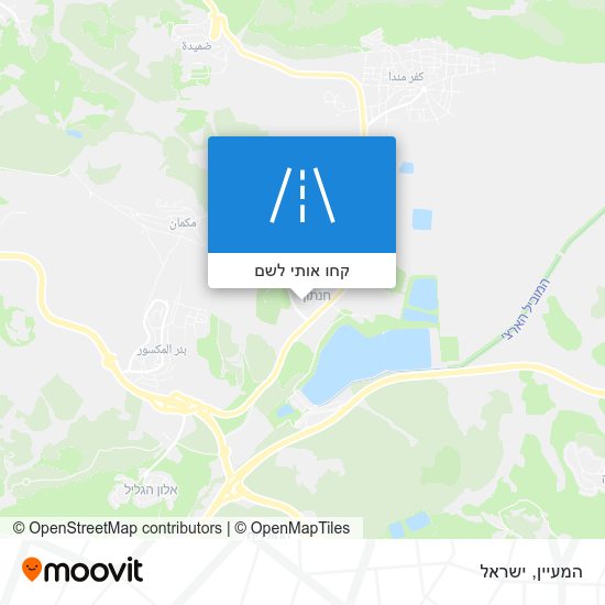 מפת המעיין