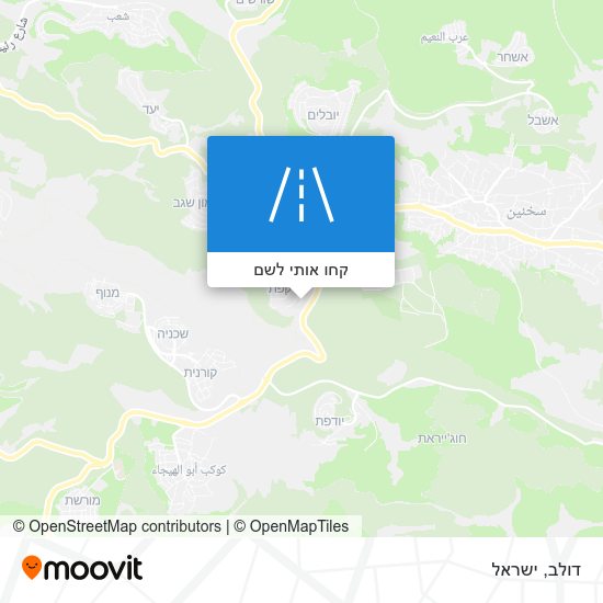 מפת דולב