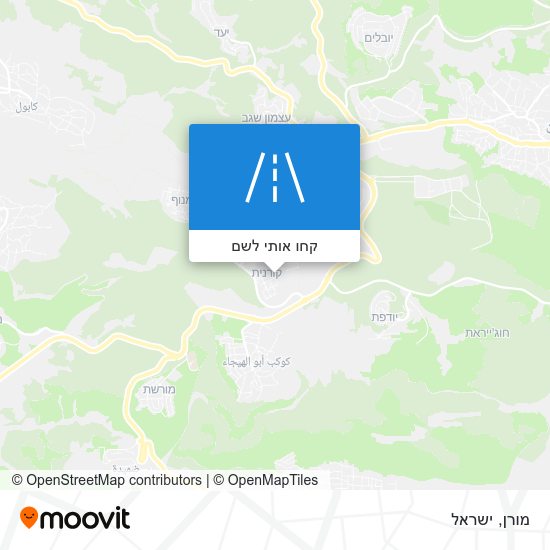 מפת מורן