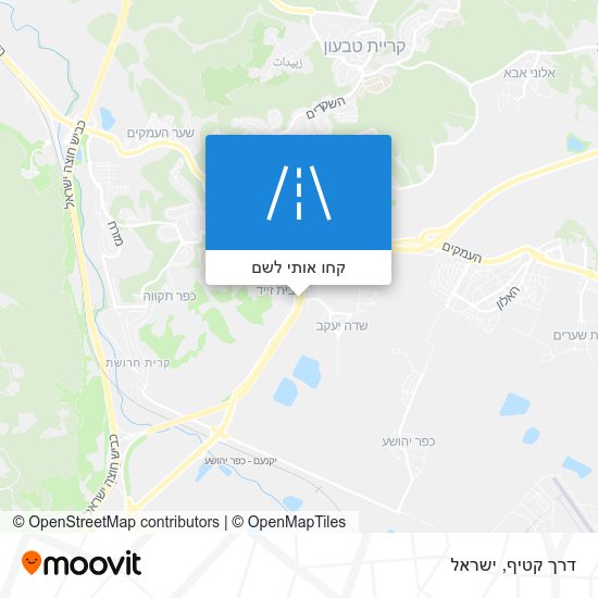 מפת דרך קטיף