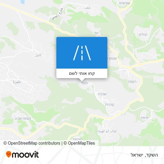 מפת השקד