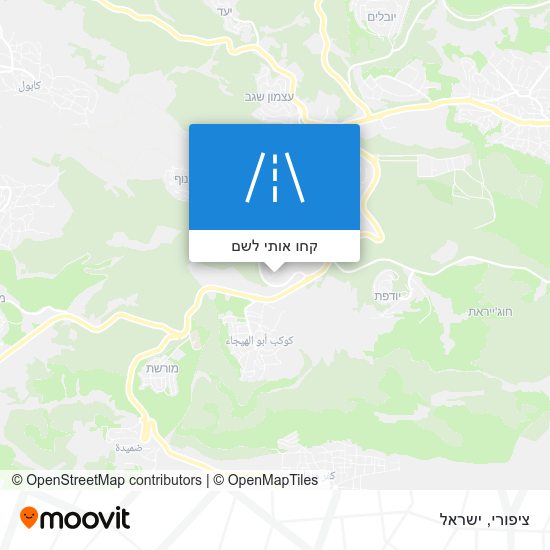מפת ציפורי