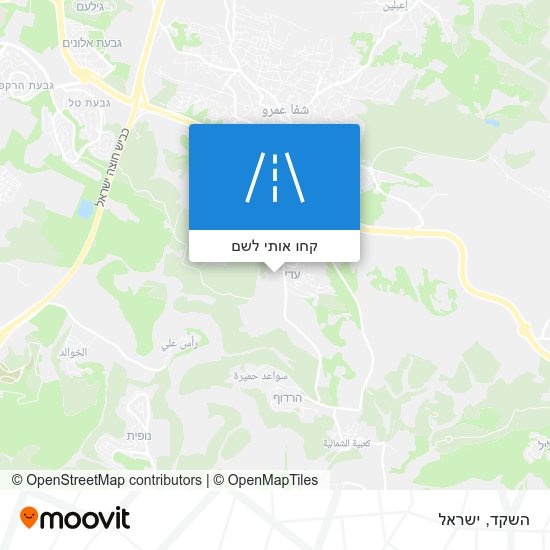 מפת השקד